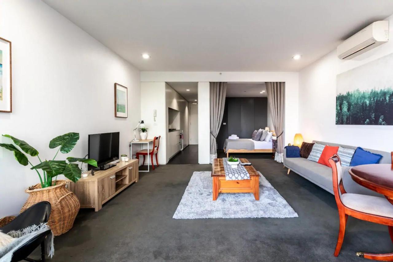 Spacious 1 Bedroom Apartment In Prahran Melbourne City Exterior foto